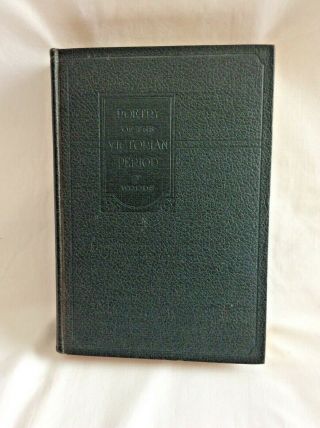 Poetry Of The Victorian Period - 1930 Antique Book By George Benjamin Woods