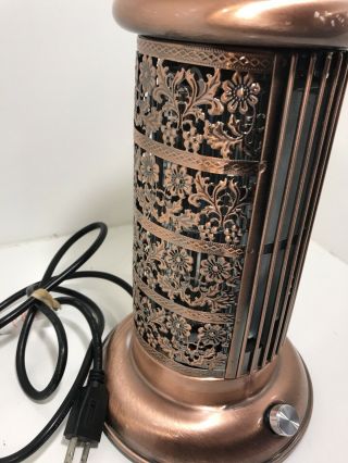 Deco Breeze Designer Aire 2 - Speed Decorative Tower Fan Bellevue Antiqued Copper 4