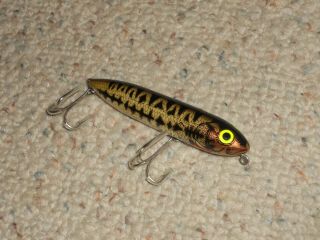 Heddon Zara Spook Charlie Campbell 4.  25 " Fishing Lure - Crawfish -