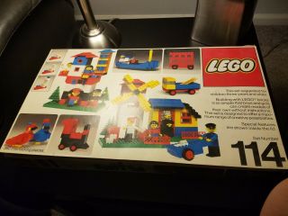 Vintage 1977 Lego Set 114 - But In