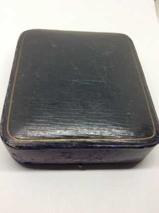 Antique J W Benson Pocket Watch Retailers Case 5