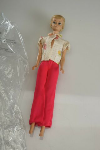5 Vintage Mattel Barbie Doll 1960 
