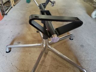 Authentic Herman Miller Eames Aluminum Group chair base EA334 Height Adjustable 5