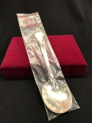 Gorham Chantilly Sterling Silver Round Bowl Soup Spoon - In Bag - No Mono