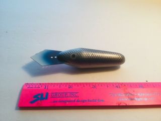 Lucky Duck Lure A Texas Bait,  Tuff To Find,  Blue Scale,  No Hooks