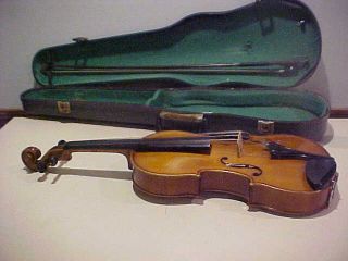 Antique Violin " Gustav Tedov Herberlein Markneukirchen Jr.  1925