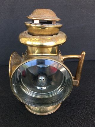 Antique  Vigilant  Cold Blast Inspector & Tail Lamp - C.  T.  Ham Mfg.  Co.  Roch,  Ny
