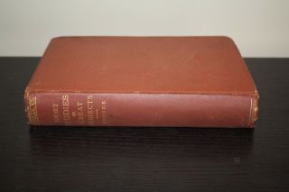 Froude - Short Studies On Great Subjects - C.  1870 Hc Antique History