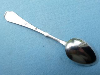 Danish Silver Serving Spoon with Sea Shell Finial 8 3/4 