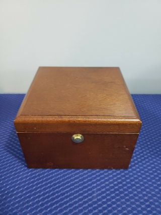 Vintage Seth Thomas Ships Clock Biscayne Model No.  1071 Marine Box Rare 3