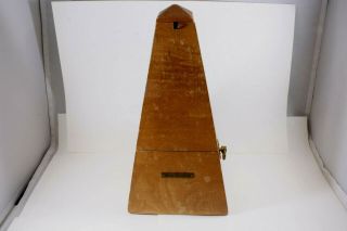 One Vintage Seth Thomas Wooden Metronome
