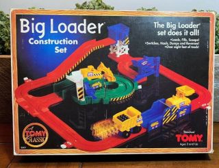 Vintage Tomy Big Loader Construction Set 5001 Great 1991 Complete