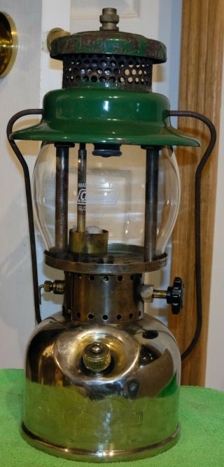 Coleman Canada 247 Scout Kerosene Pressure Lantern,  January 1948,  Well