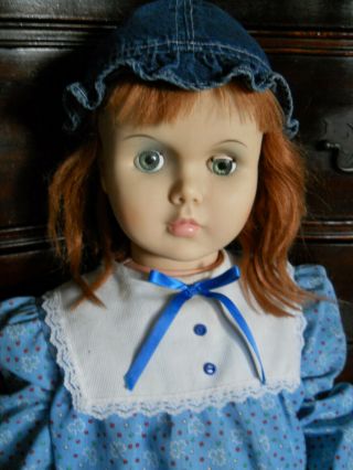 Vintage Doll Nasco 34” Companion Patti Playpal? Doll & Creepy Big Girl 2