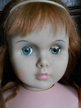 Vintage Doll Nasco 34” Companion Patti Playpal? Doll & Creepy Big Girl 5