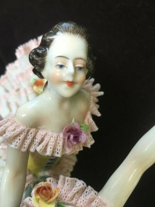 Antique porcelain figurine Volkstedt 6