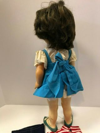 Vintage 1960 ' s Chatty Cathy Doll With Extra Clothing 6