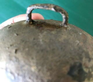 Antique Vintage Old Copper Rusty Cattle Cow Bell Small/Medium 5