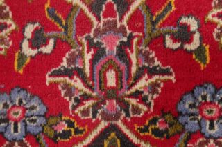 Vintage Traditional Floral RED Area Rug Hand - Knotted Living Room Carpet 10 ' x13 ' 12