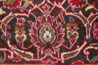 Vintage Traditional Floral RED Area Rug Hand - Knotted Living Room Carpet 10 ' x13 ' 7