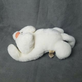 Applause Vintage White Cat Kitten Plush Toy Stuffed Animal 2