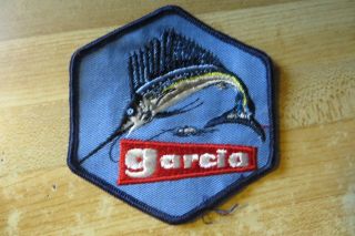 Vintage Garcia Fishing Reel Mfg Co Marlin Salt Water Scarce Brand Old Patch