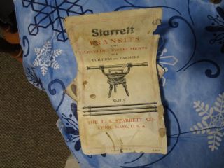 VINTAGE L.  S.  Starrett Co.  [Transit No 99] AND LEVELING INSTRUMENT TOOL 7