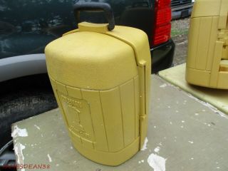 1979 Vintage Coleman Lantern Carry Case Gold Clamshell Fits Models 275 764 228f