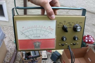 Vintage Conar Instruments Model 212 National Radio Institute Multimeter Test