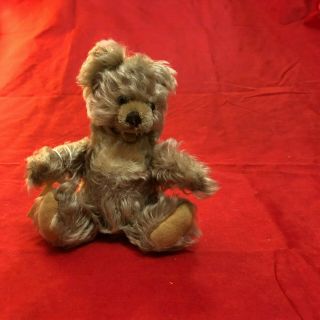 Vintage Steiff Mohair Teddy Bear 7 " With Articulating Joints