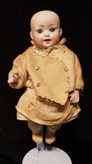 Antique Otto Reinecke 914 11 " Bisque Head Character Face Doll