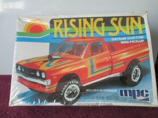 Vintage Rising Sun Datsun Custom Mini Pick Up Truck Mpc 1/25 Scale 1980 Issue
