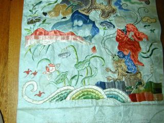 Antique Chinese FINE Embroideries - Animals/People/Trees/Flowers 3