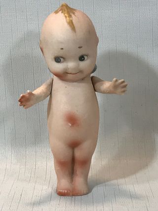 Vintage Bisque Kewpie Doll Nippon ? Jointed Arms 6 " H