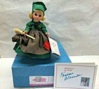 Vintage Madame Alexander Doll Poor Cinderella Box Tag 498 Broom Disney