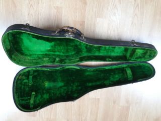 Violin Case - Vintage Coffin Case Wood Shell - Cool - Useable - Fiddle - Antique - Gun Case