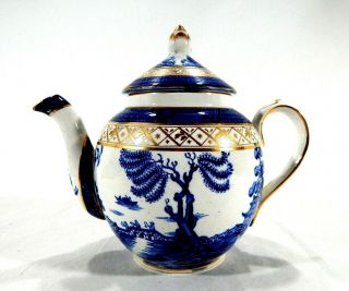 Antique Booths Silicon China Real Old Willow Tea Pot