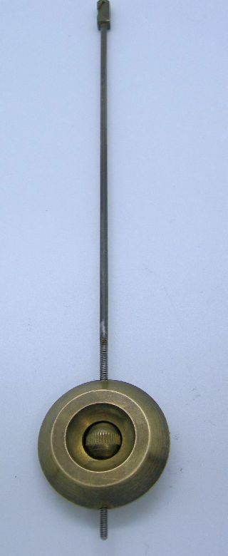 Vintage / Antique French Statue Mantle Shelf Clock Pendulum 7 - 1/2 "