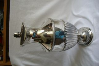Vintage / Antique Silver Plated Fluted Tea / Coffee Set. 5