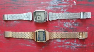 Vintage Seiko And Waltham Led Watches Part
