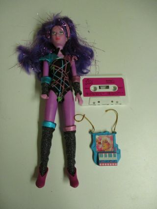 Synergy Jem And The Holograms Doll Vintage 1987 Hasbro W/ Tape