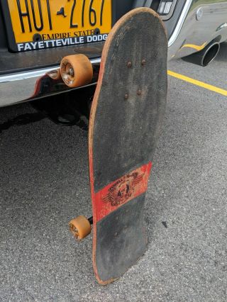 VTG 80 ' s Powell Peralta Tony Hawk Bird Claw Bones Skateboard Slimeball Wheels 4