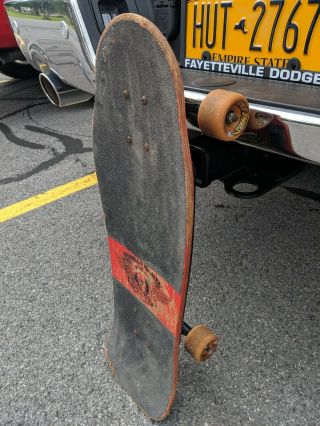 VTG 80 ' s Powell Peralta Tony Hawk Bird Claw Bones Skateboard Slimeball Wheels 6
