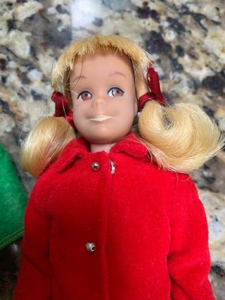 vintage skipper doll 1963 With Outfits 2