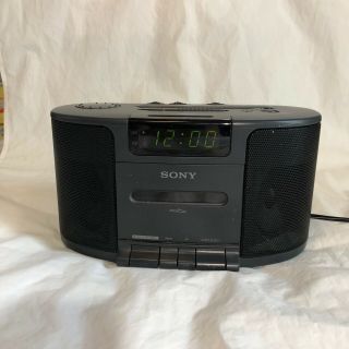 Sony Dream Machine Clock Radio Alarm Cassette Player Vintage