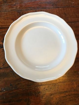 Threshold Porcelain Dinner Plates - 8 - Antique White