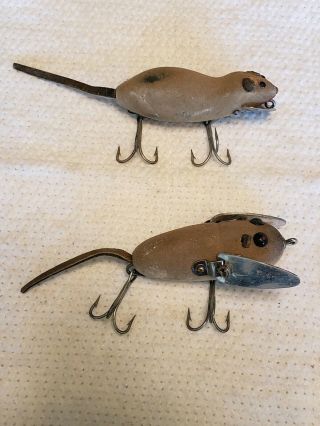 Heddon Crazy Crawler And Meadow Mouse Near
