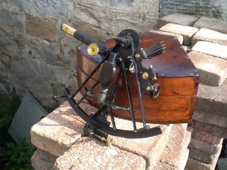 Late 19th Century Sextant By Marks