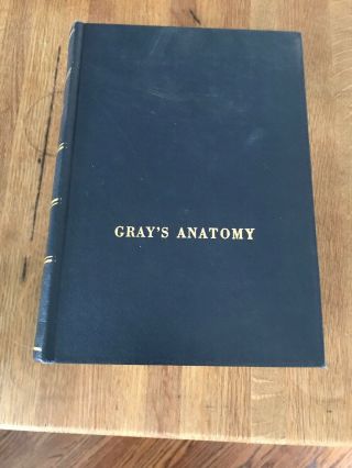 Vintage 1970 Gray’s Anatomy 28th Edition Hardcover Book By Henry Grey 28 Antique