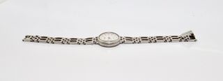 A Vintage Ladies Sterling Silver 925 Rotary Elite Quartz Bracelet Watch 13674 2